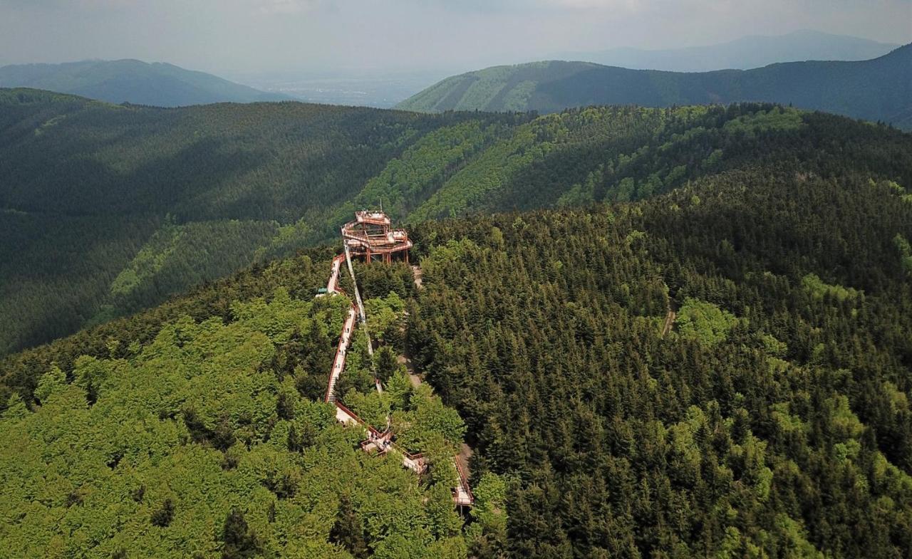 Penzion A Restaurace Stare Casy Горни-Бечва Экстерьер фото